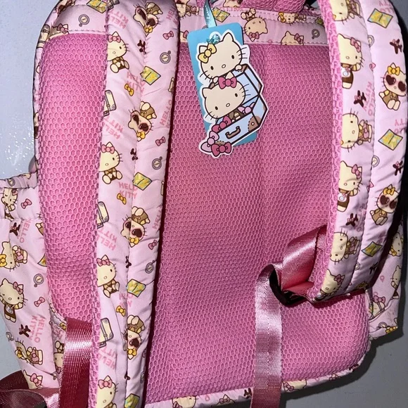 Hello Kitty Pink Patterned Mini Backpack - Picture 4 of 5